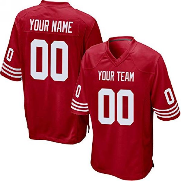 Custom Football Jersey Embroidered Your Names and Numbers