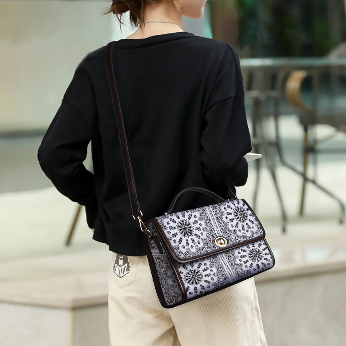 Print Pattern Women Satchel Bag