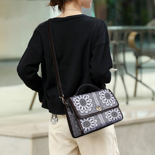 Print Pattern Women Satchel Bag