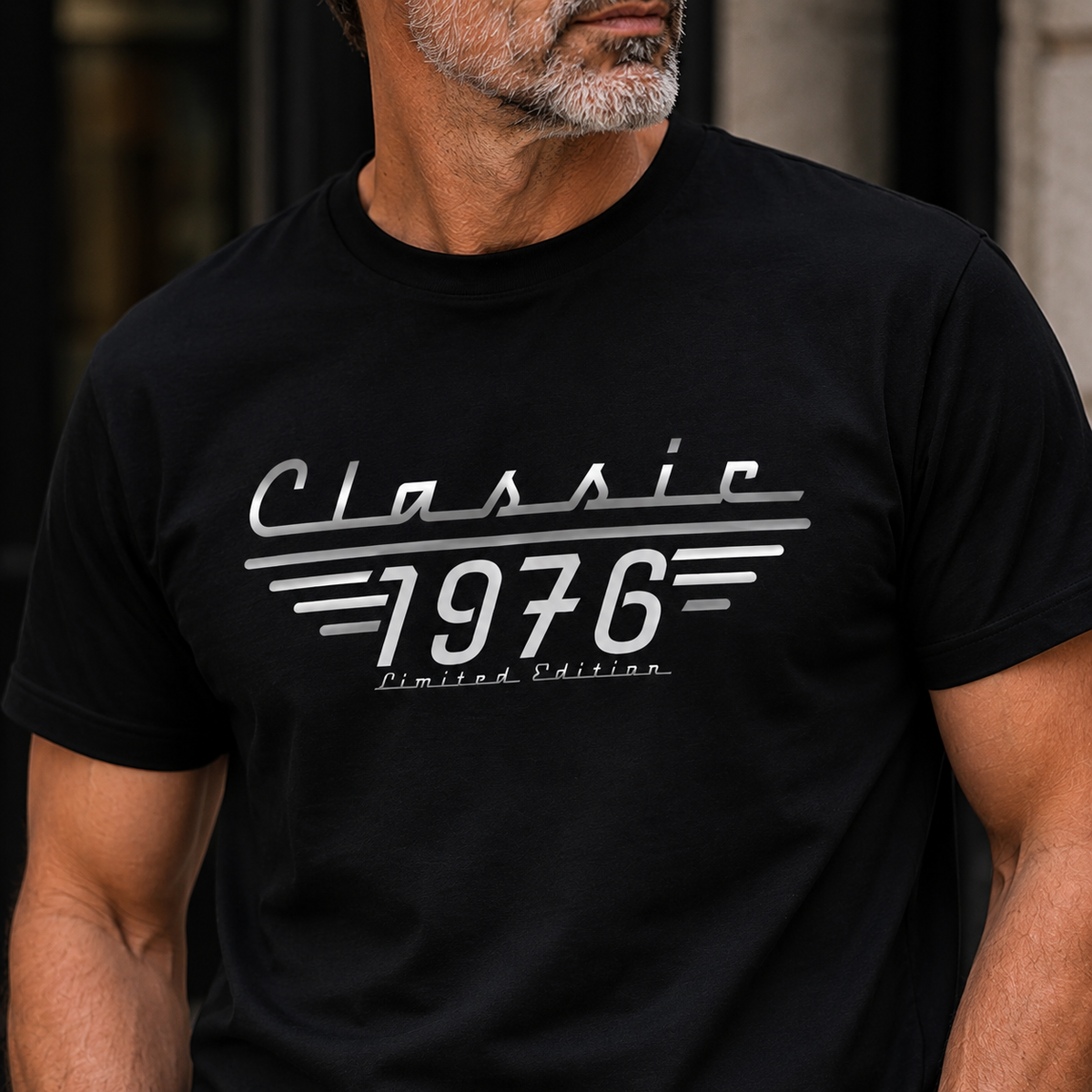 Classic Limited Edition Retro Tee Vintage Style Fathers Day Birthday Gift Lightweight Breathable Soft Graphic T-Shirt