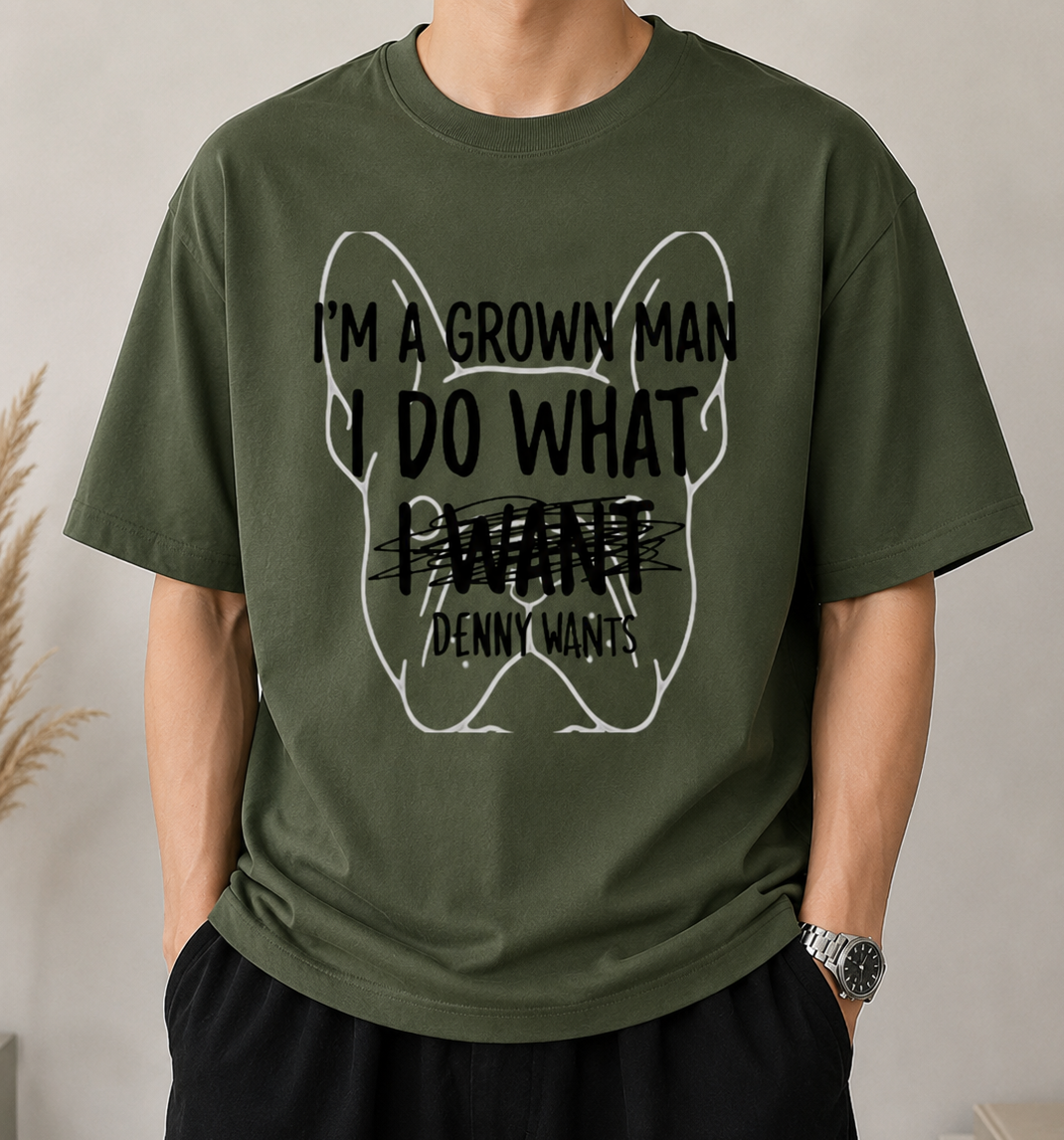 Funny Dog Dad Custom Name Personalized T-Shirt - Lightweight Breathable Cotton Crew Neck Short Sleeve Dog Lover Gift Tee