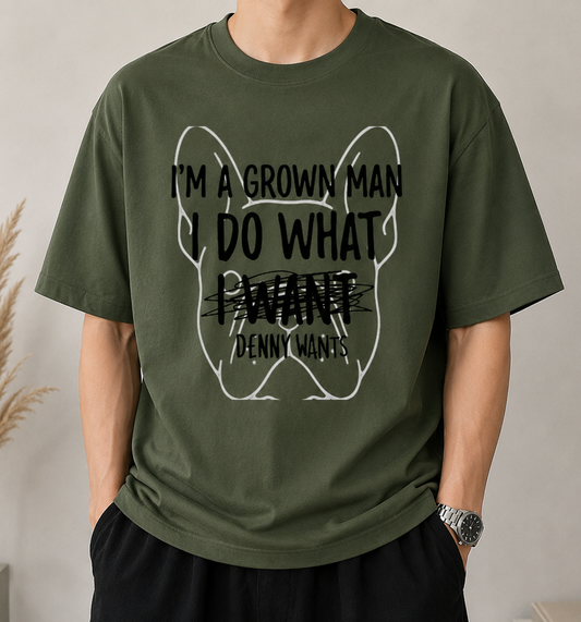 Funny Dog Dad Custom Name Personalized T-Shirt - Lightweight Breathable Cotton Crew Neck Short Sleeve Dog Lover Gift Tee