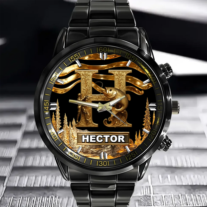Men Custom Stainless Steel Watch