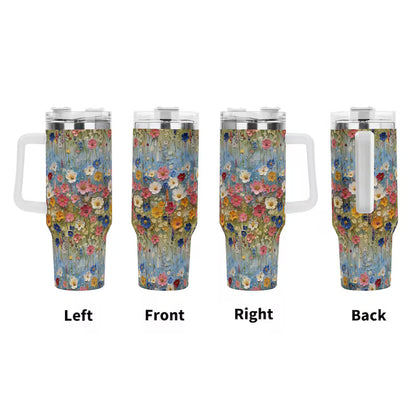 Stainless Steel Tumbler With Handle
