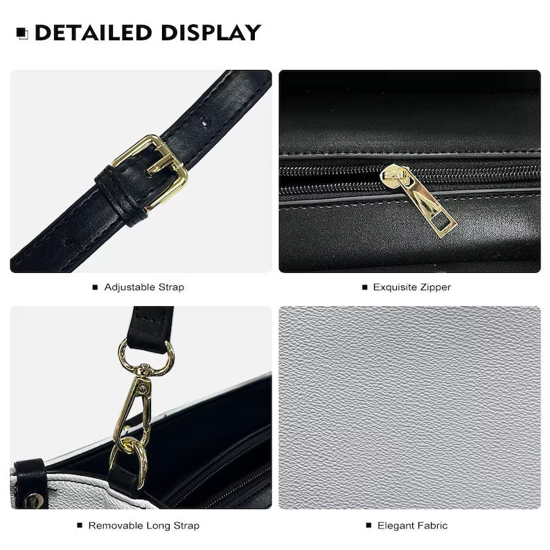 Printed Custom Women Leather Hand Bag